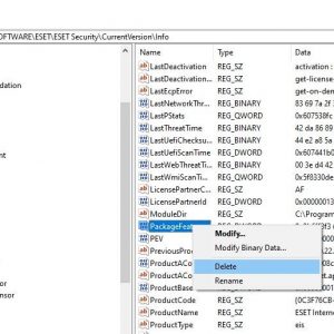 حذف پسورد نود 32
